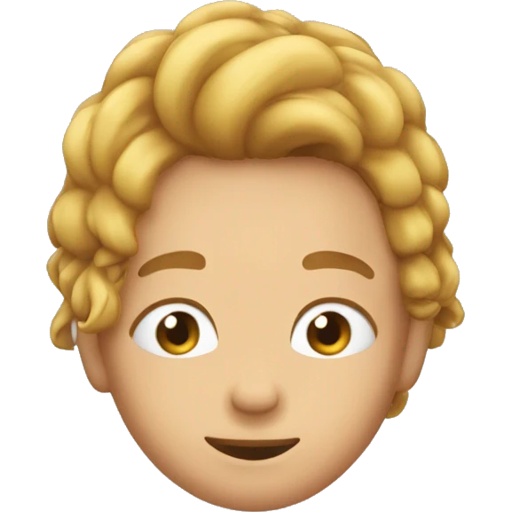 Tucking hair behind the ear emoji