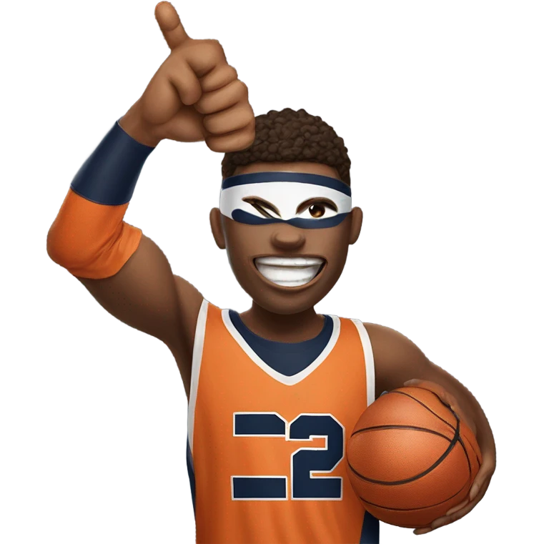 Auburn University basketball fan emoji