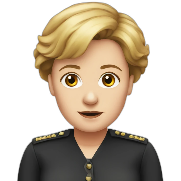 merkel young emoji