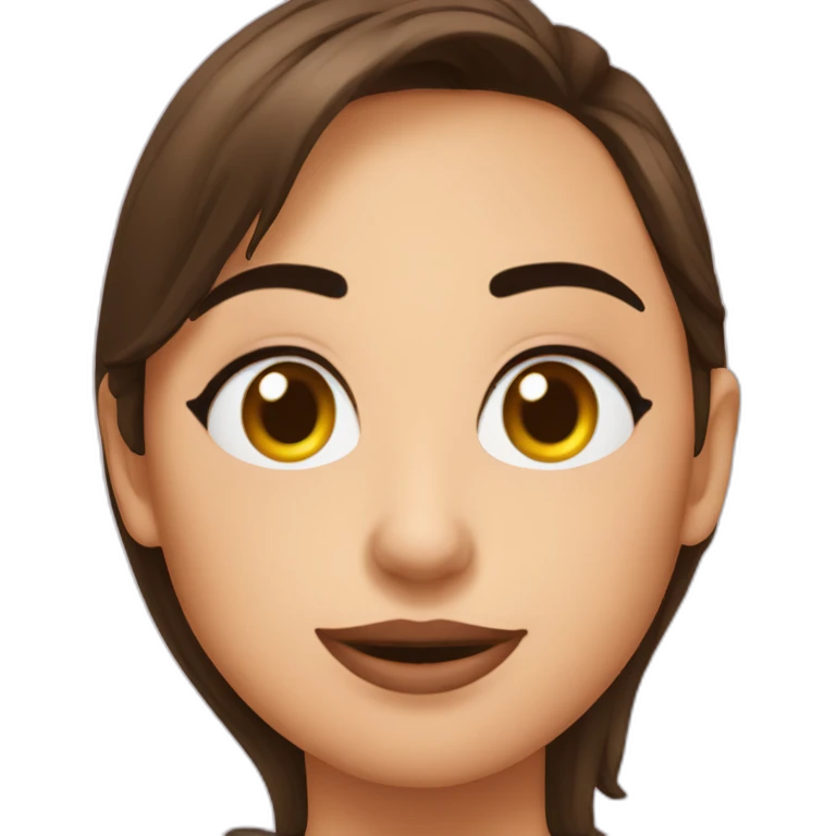 demi coeur avec les doitgs emoji
