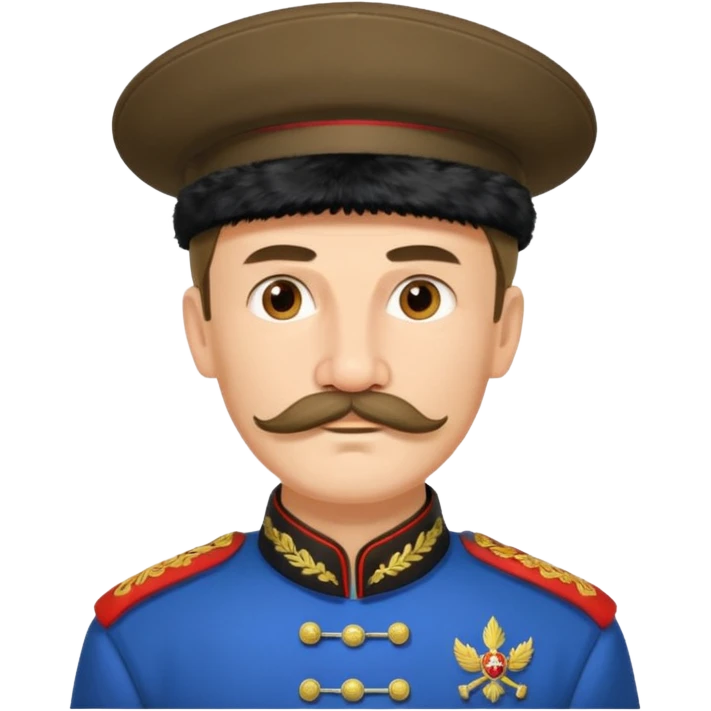 Russian Empire cossack emoji
