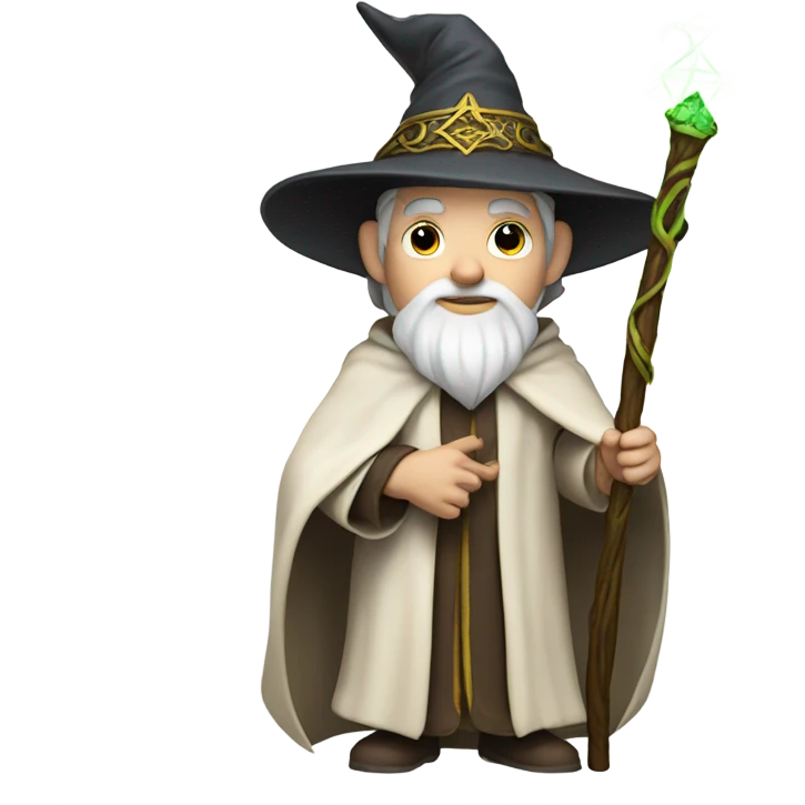 White skin wizard guy emoji