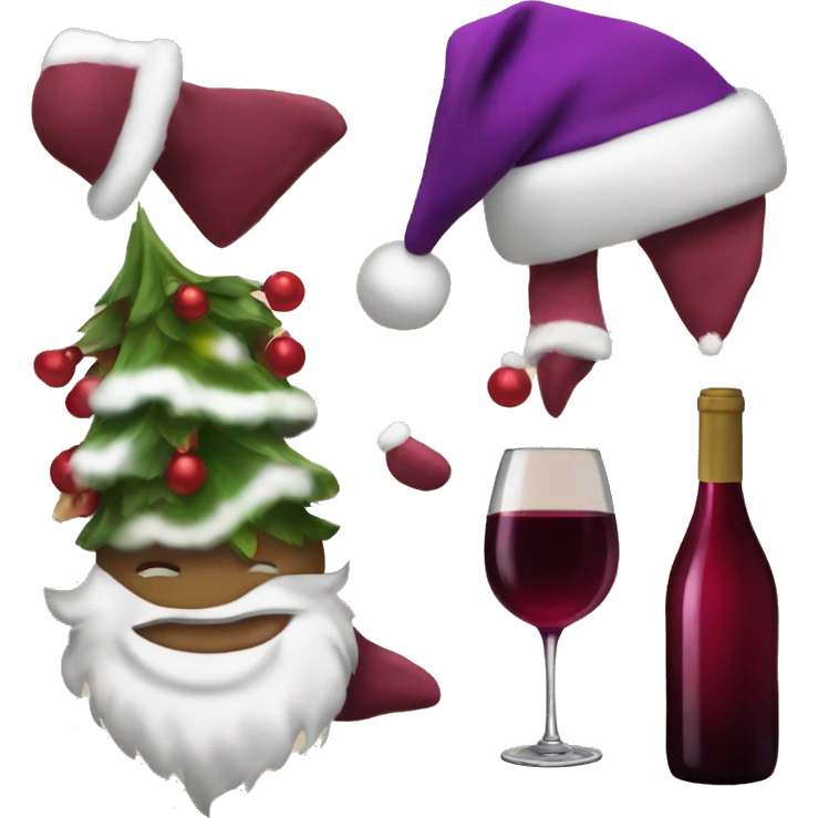 Mulded Wine christmas asthetic emoji