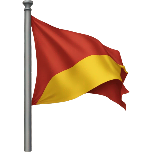 yellow flag emoji, looks like the existing red flag emoji emoji
