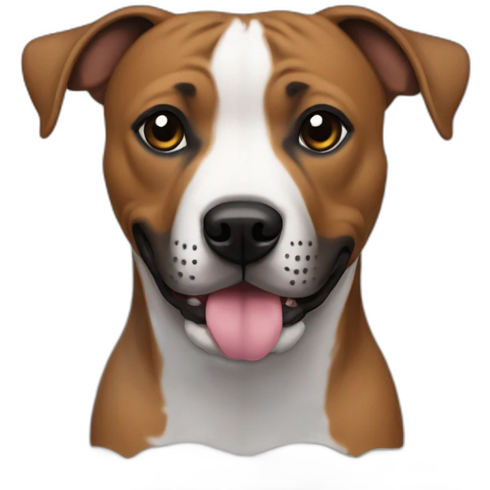 Staffie bringer emoji