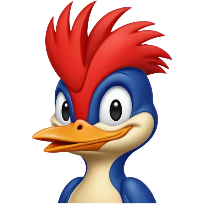 Woody woodpecker emoji
