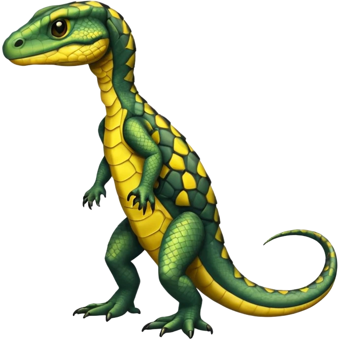 Helioptile (full body) emoji