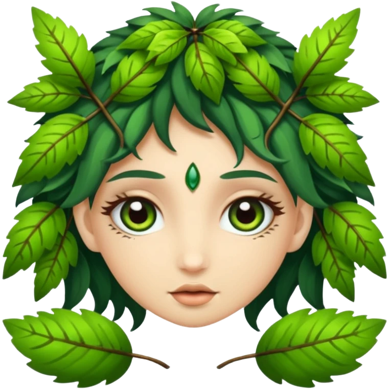 Forest nymph eyes only  emoji
