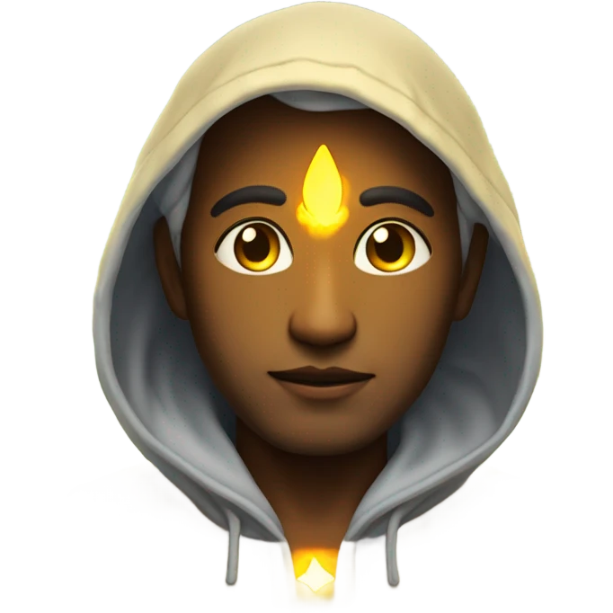 god wearing hoodie emoji