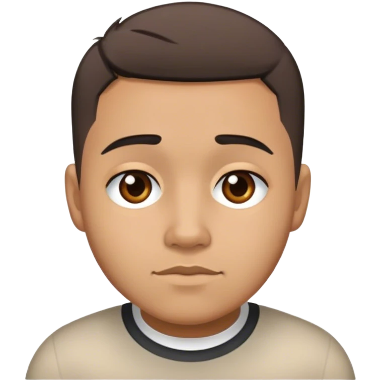 Latino Edgar cut ￼ emoji