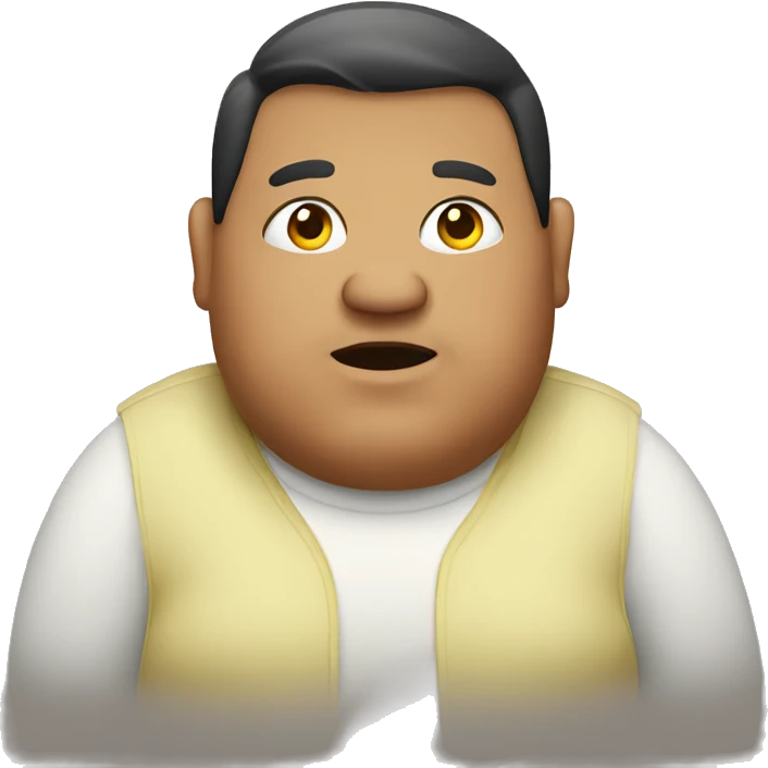 fat person emoji