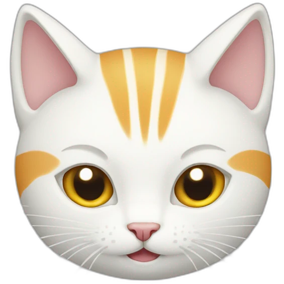 white cat have nine tails emoji