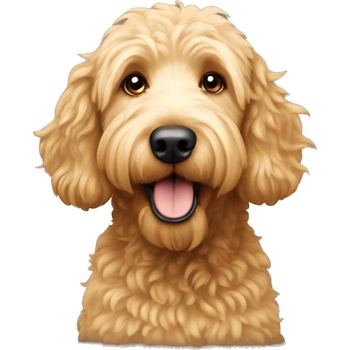 Golden doodle emoji