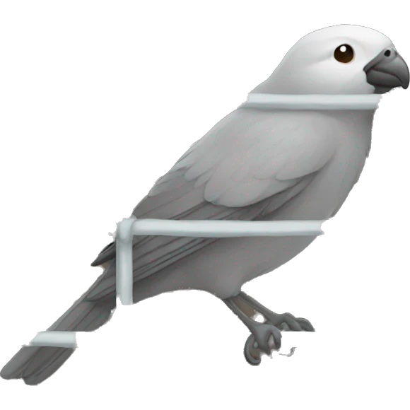 cage for birs emoji