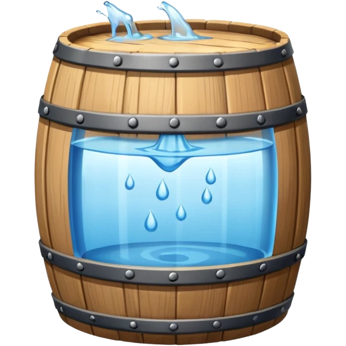 water in barrel before jesus turned it to wine emoji