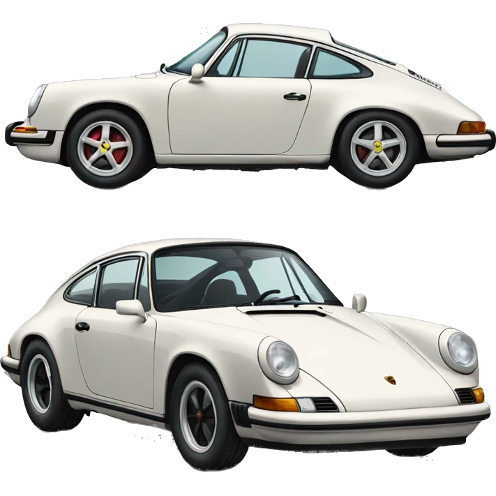 Porsche car emoji