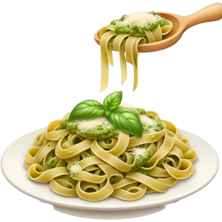 pesto pasta  emoji