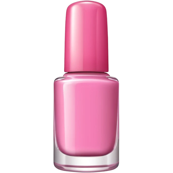 pink nail polish bottle emoji