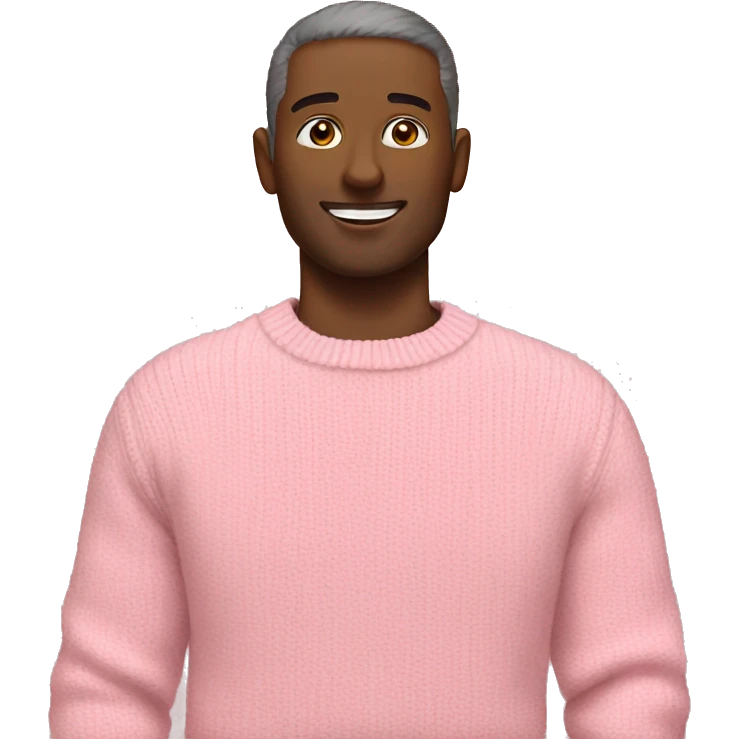 Pink sweater emoji