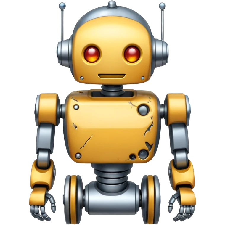Drop robot emoji