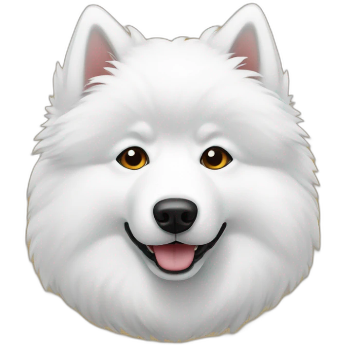 Samoyed emoji