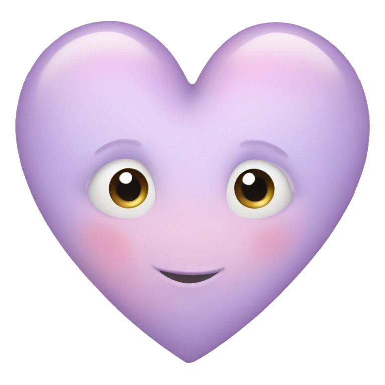 Pastel heart  emoji