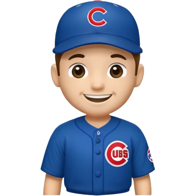 Chicago Cubs win emoji