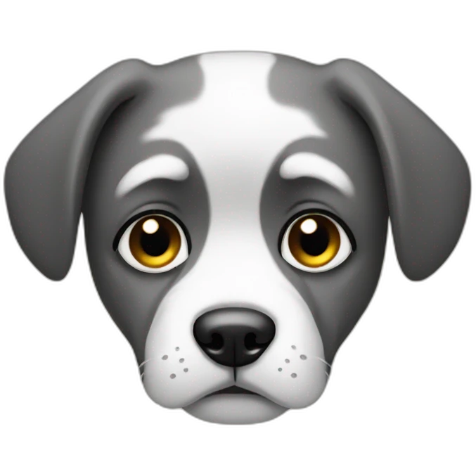 sad dog emoji
