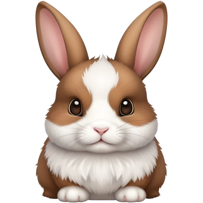Netherland dwarf bunny emoji