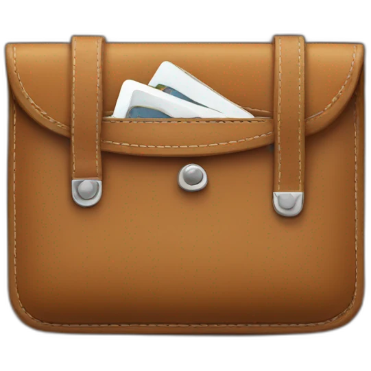 wallet in trouser bag emoji