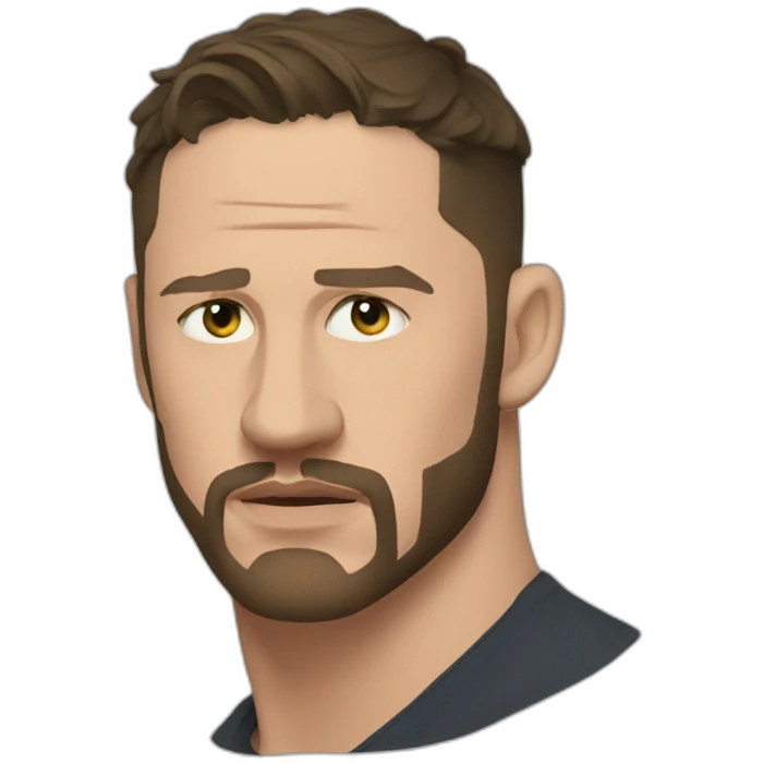 tom hardy serious emoji