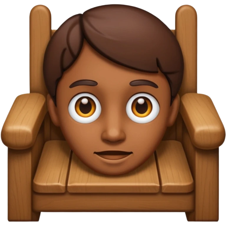 Face like a chair emoji