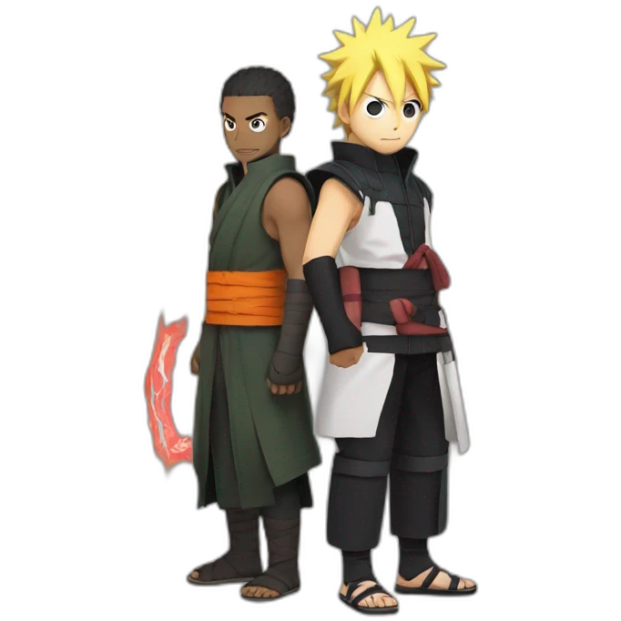 demon slayer and naruto emoji