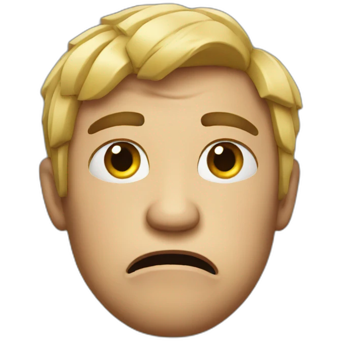 Offended emoji emoji