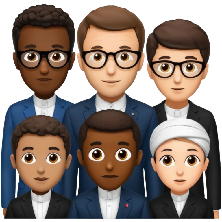 Emmanuel macron, ali khamanei, and diddy emoji