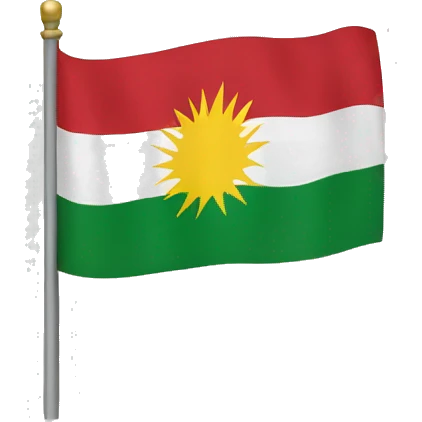 Kurdistan flag emoji emoji