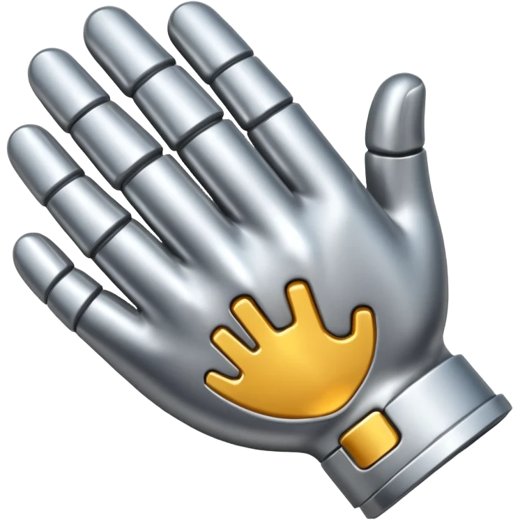 strong metal hand emoji
