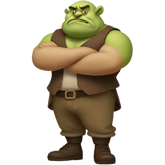 Shrek the ogre emoji