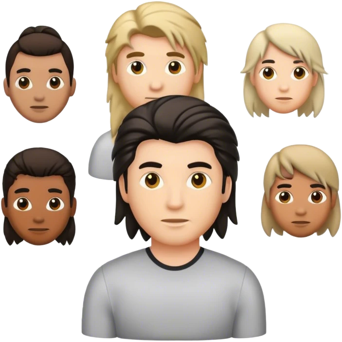 Mullet emoji
