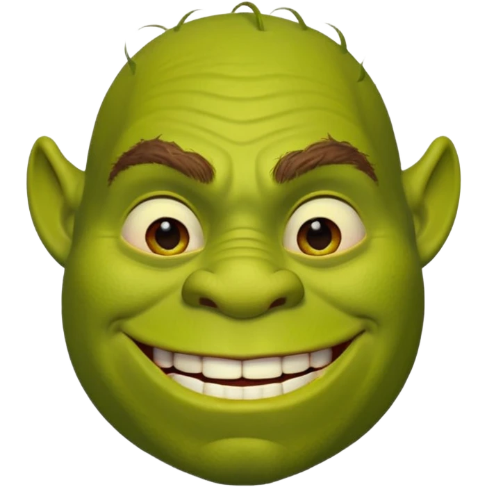 Shrek emoji