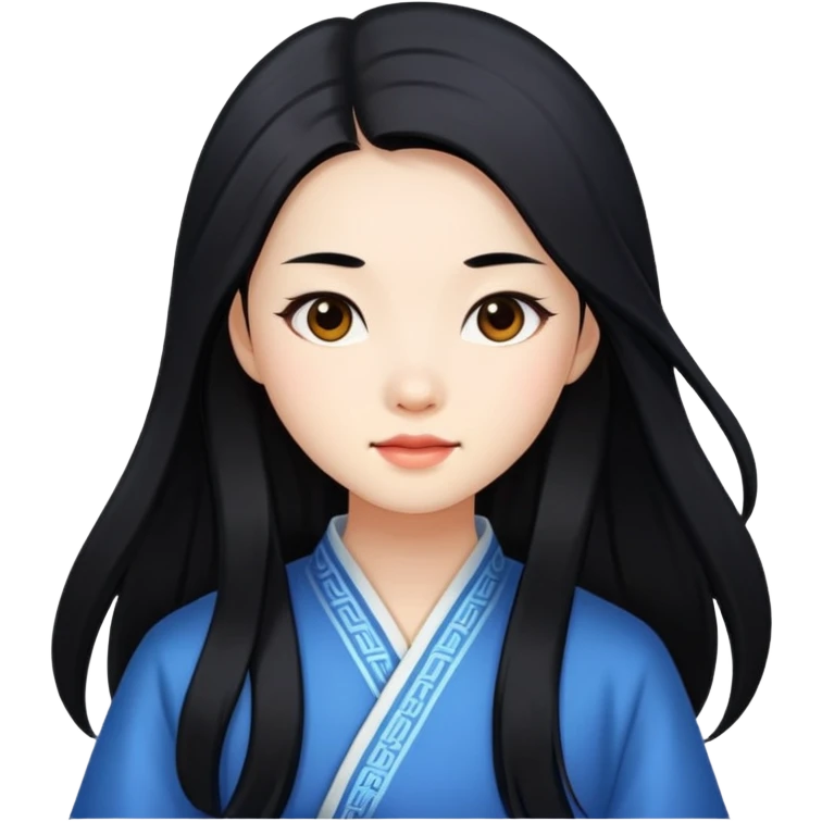 Chinese girl  emoji