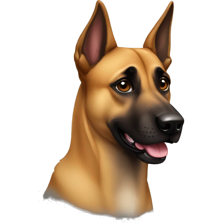 Chien malinois emoji