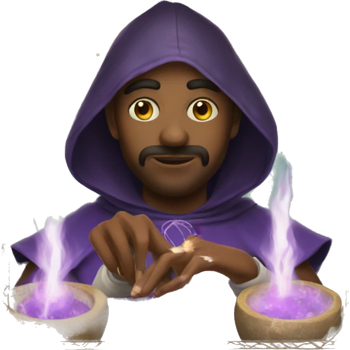 Magic tarot emoji