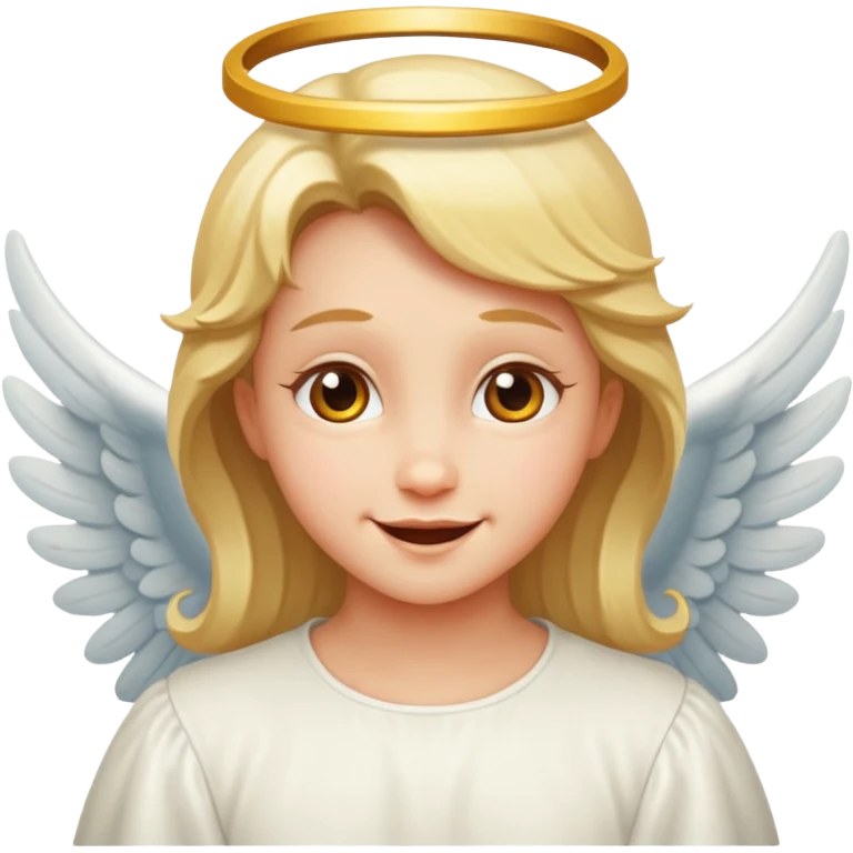delightfully bad angel emoji