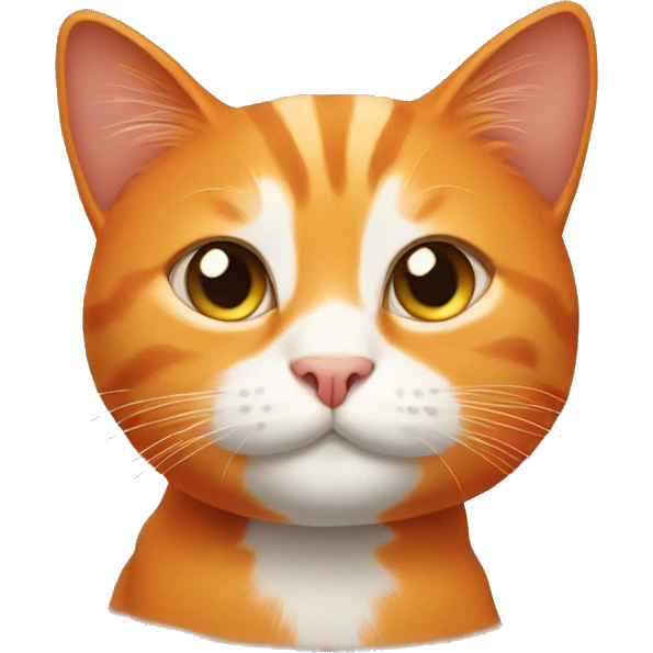 orange cat  emoji
