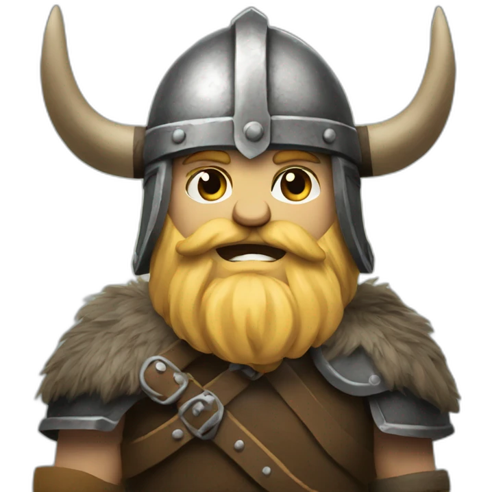 Crossed axes viking  emoji