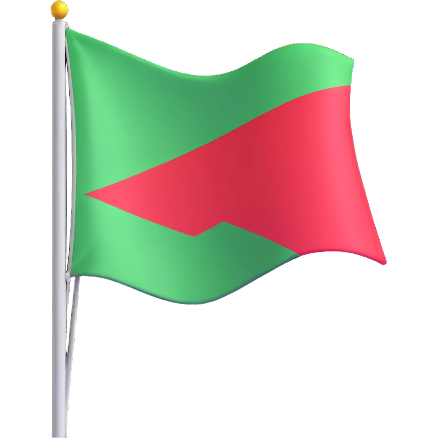 green flag emoji