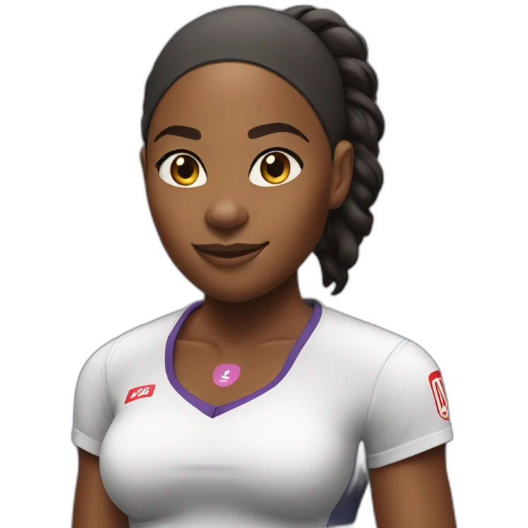 Serena Williams emoji
