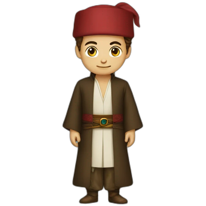 harry poter in ottoman clothes emoji