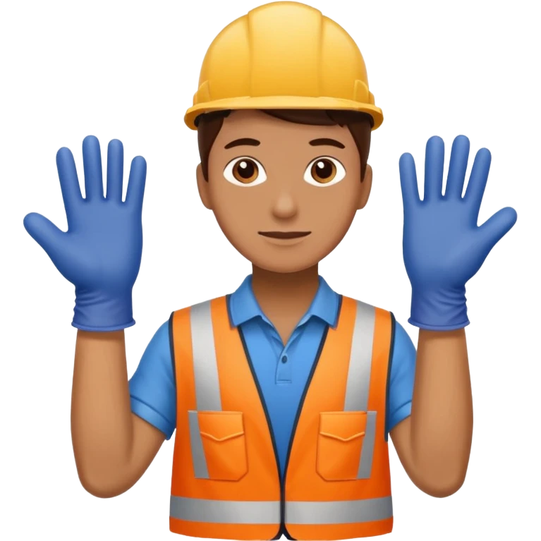 Stair Spotter + gloves, Apartment Movers. emoji